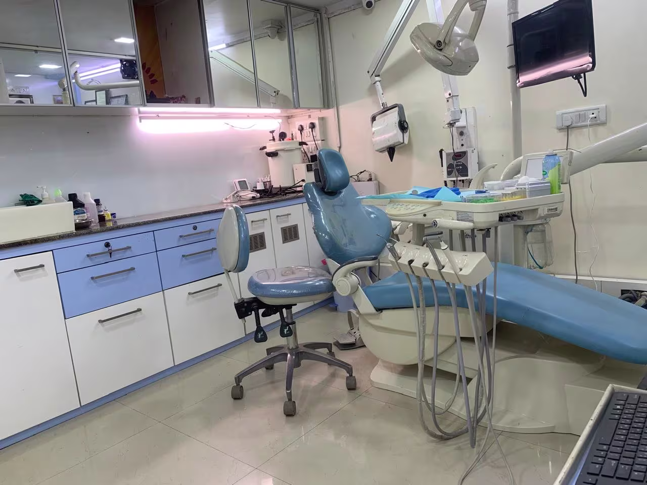 Sterilised treatment room – Dental Studio 32, Goregaon West